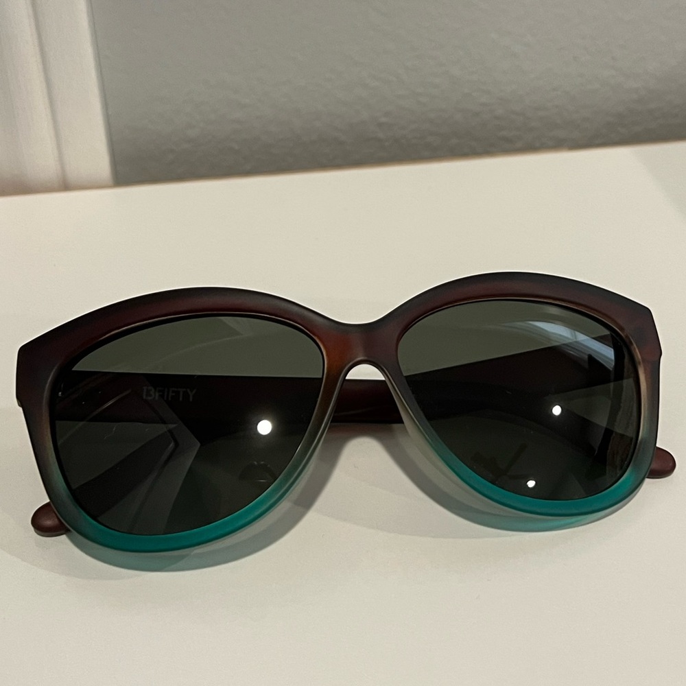 13FIFTY Sunglasses | Brown and Teal